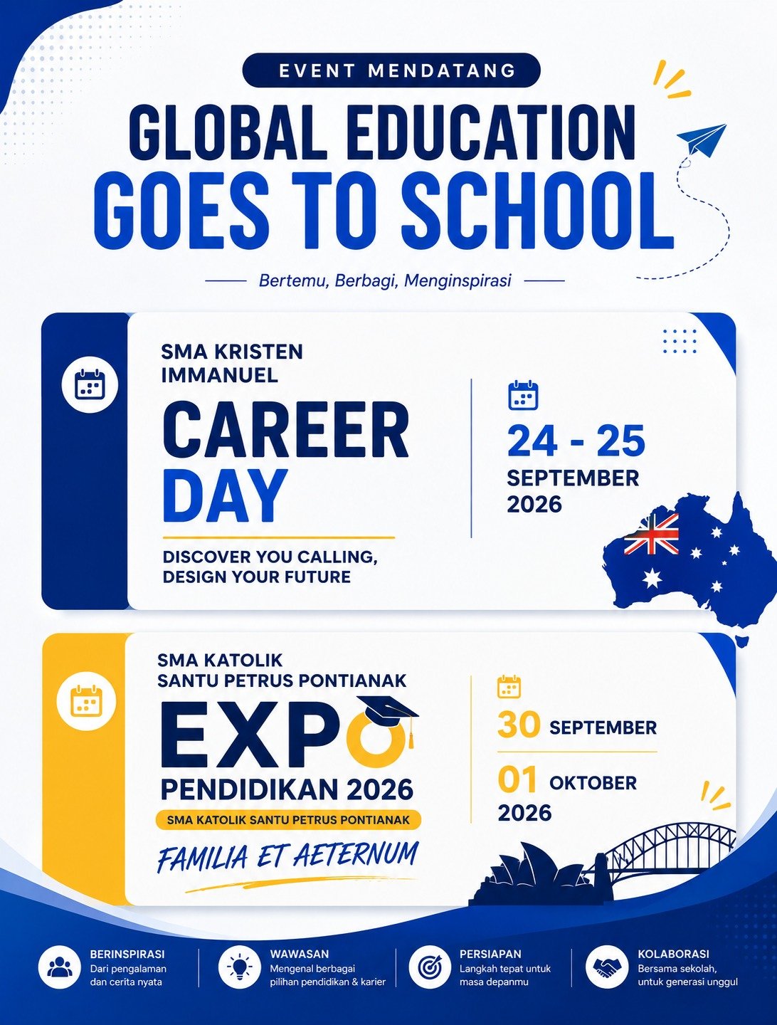 Upcoming Events at Global Education